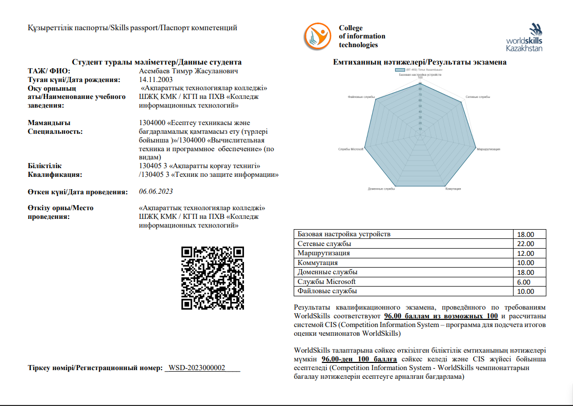 Skills-паспорт