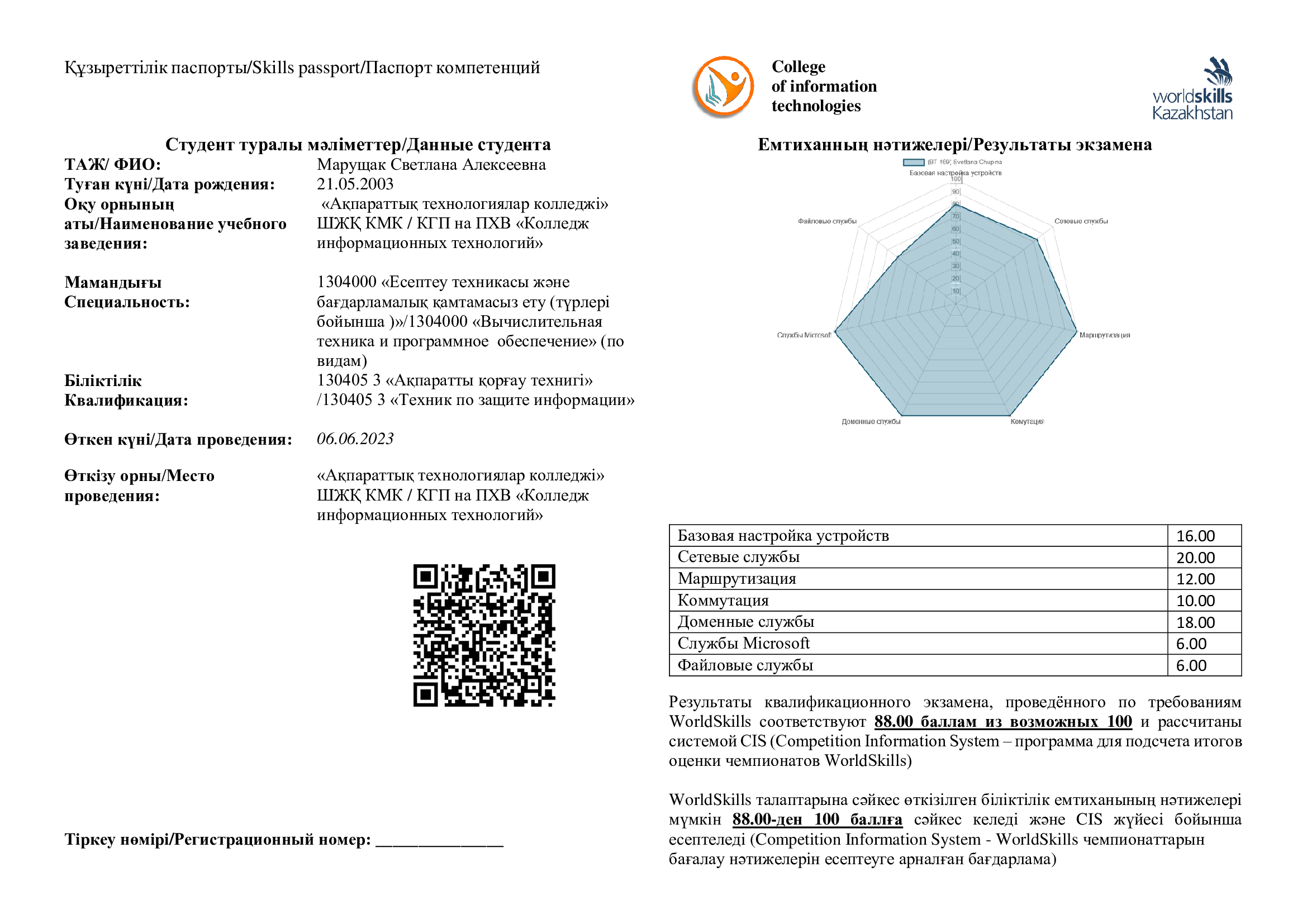 Skills-паспорт