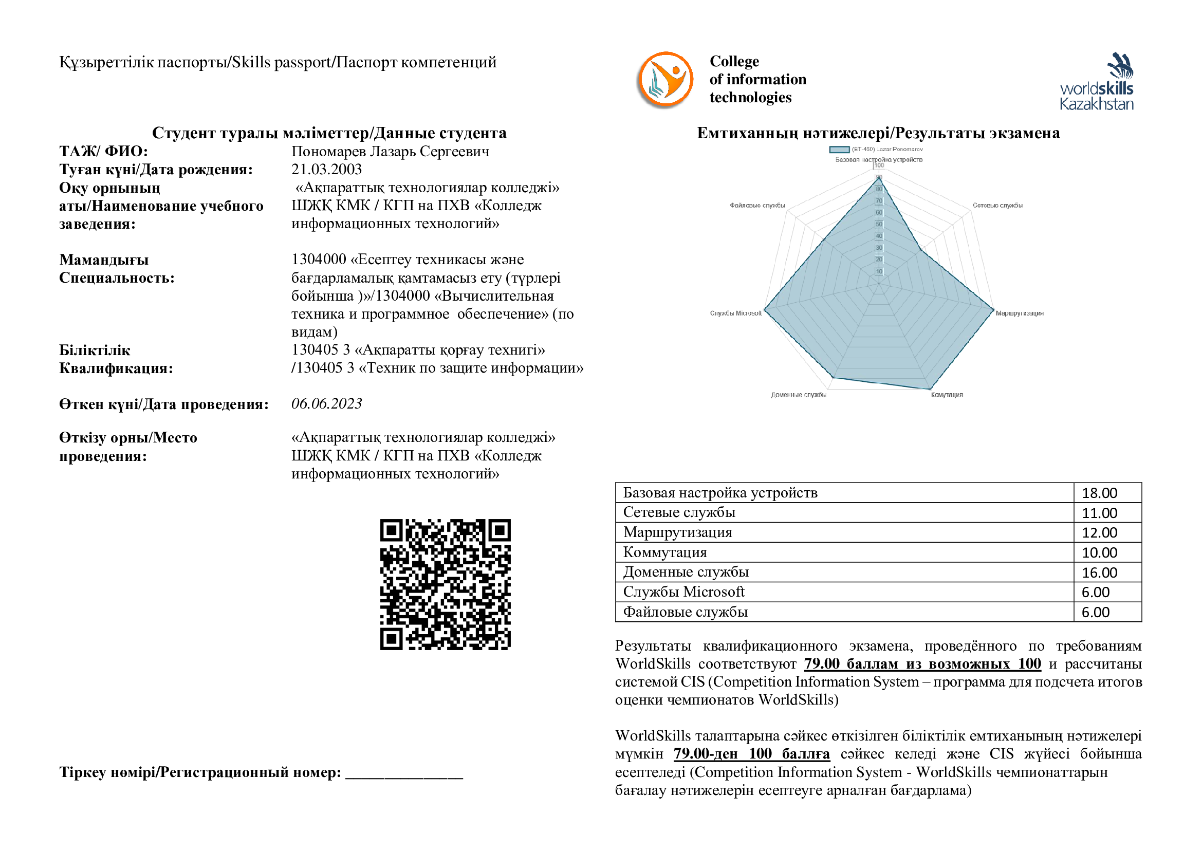 Skills-паспорт