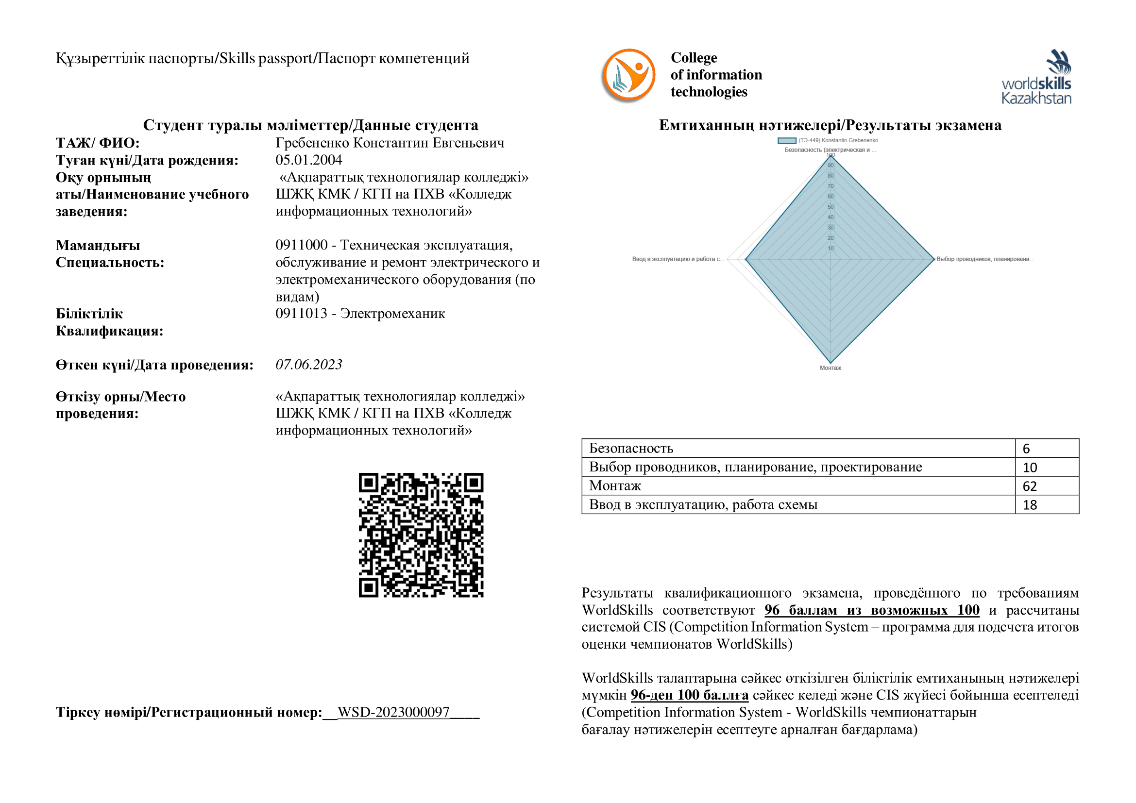 Skills-паспорт