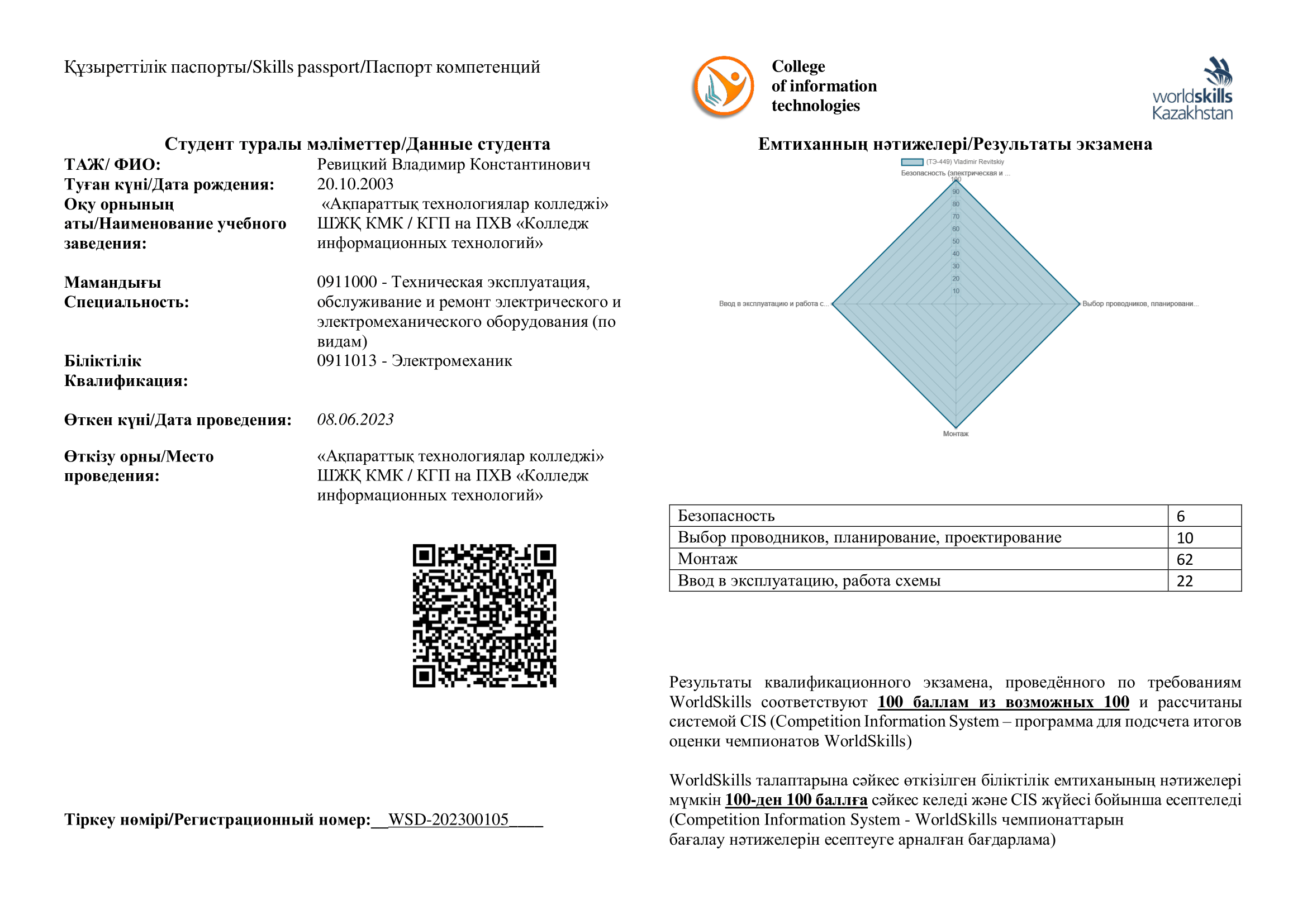 Skills-паспорт