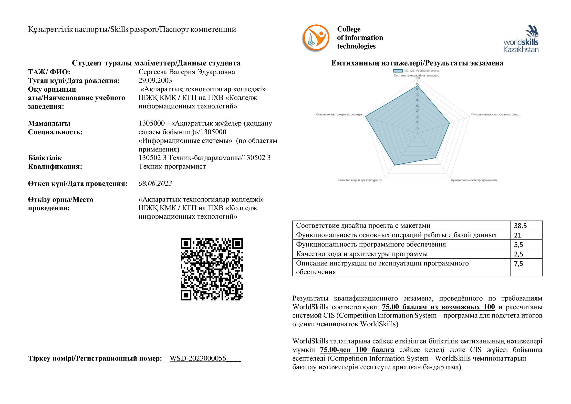 Skills-паспорт