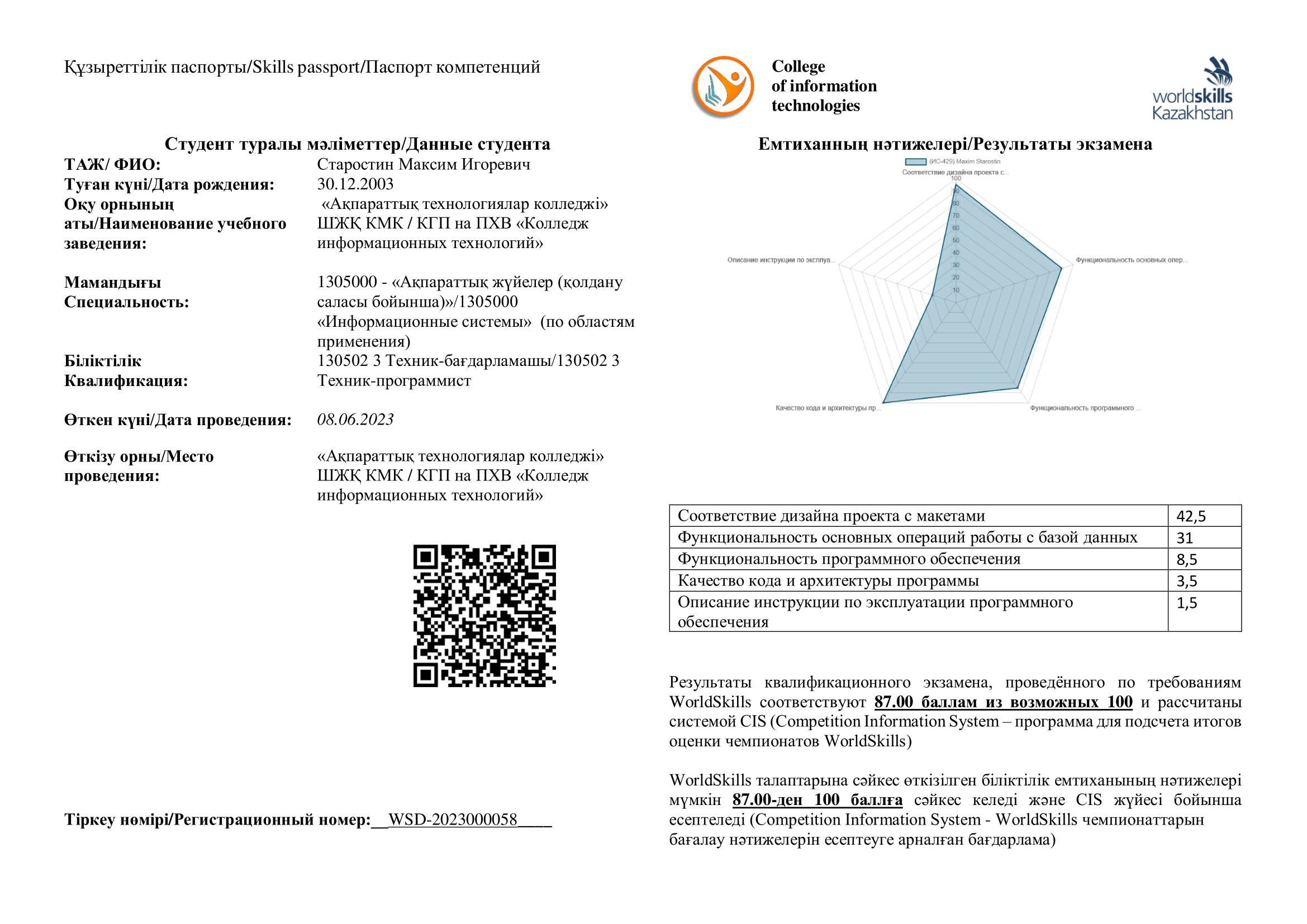 Skills-паспорт